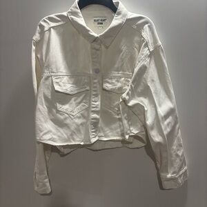 Velvet Heart Women's Off-White Jean Jacket